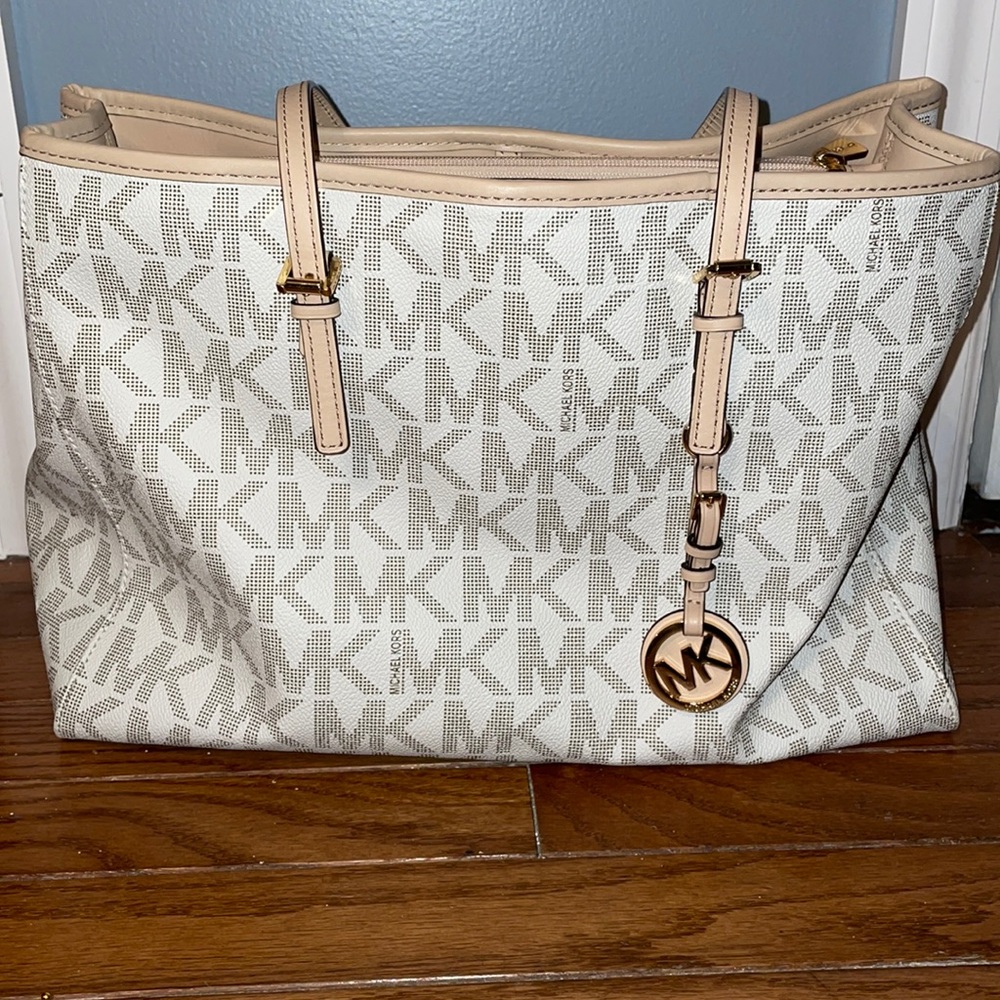 Michael Kors Large signature monogram pattern tote